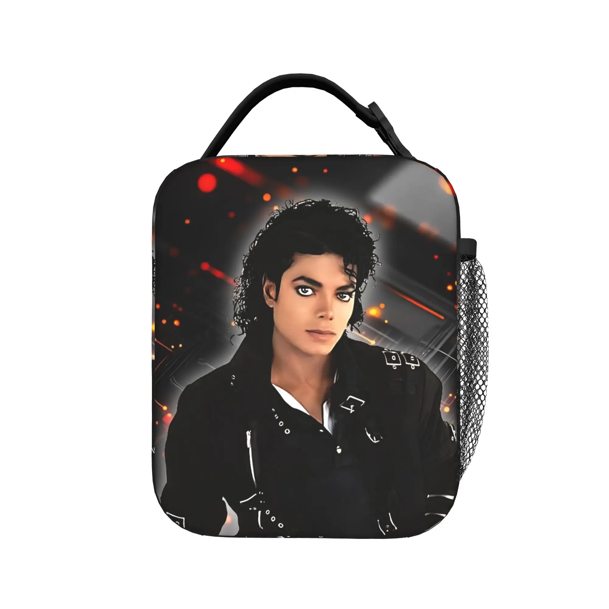 Michaels Jacksons Thermal Insulated Lunch Bag for Work  Portable Food Container Bags Cooler Thermal Food Box