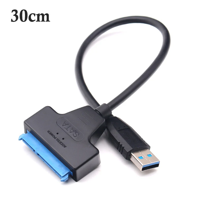 USB SATA 3 Cable Sata To USB 3.0 Adapter UP To 6 Gbps Support 2.5Inch USB External SSD HDD Hard Drive 22 Pin Sata III Cord Cable