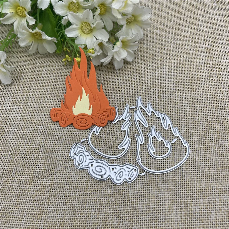 Fire Set Laced Frames Metal Cutting Dies Stencils For DIY Scrapbooking Decorative Embossing Handcraft Template