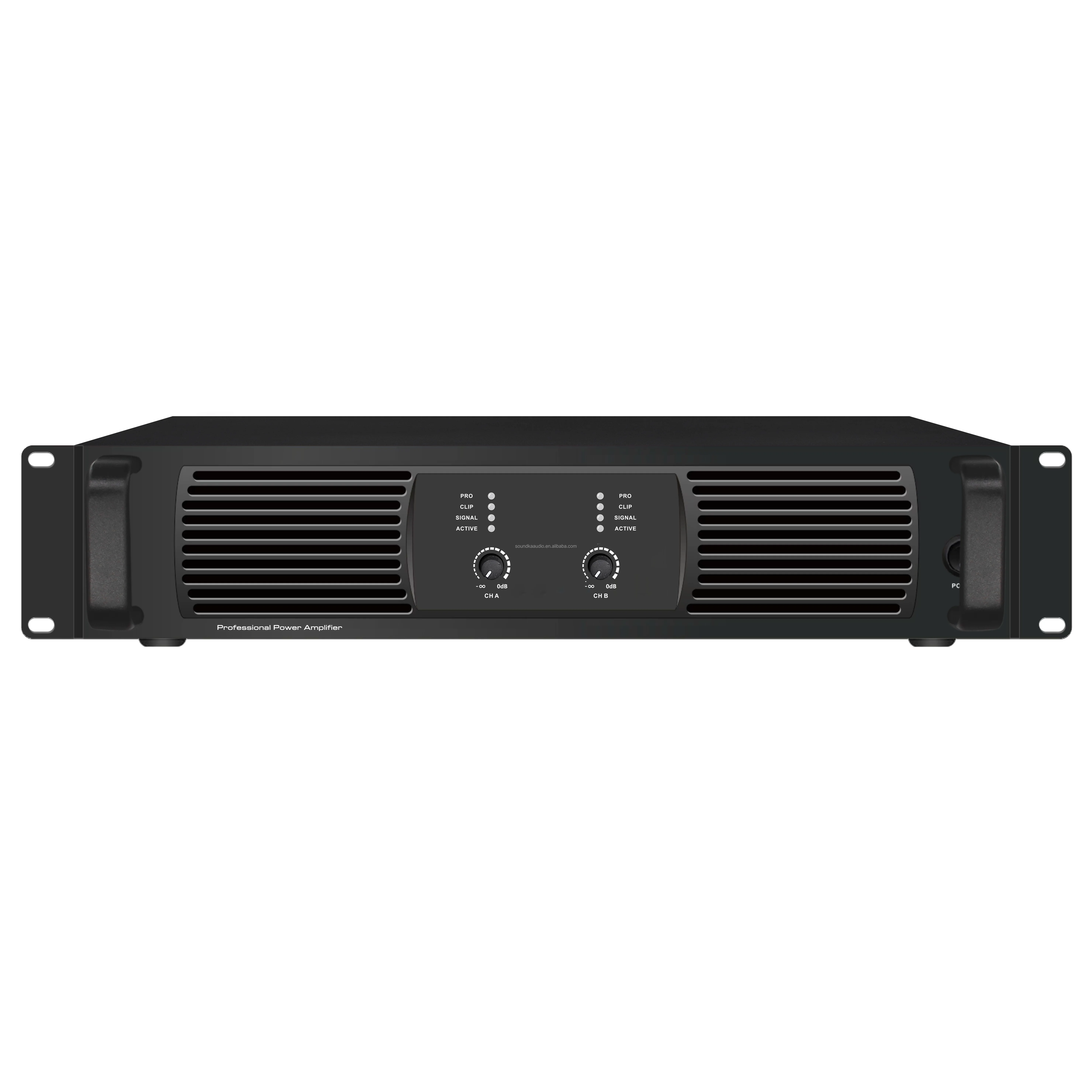 Professional Audio Class TD 2x1200W 4 Ohm Metal Shell Amplifier for KTV Nightclubs