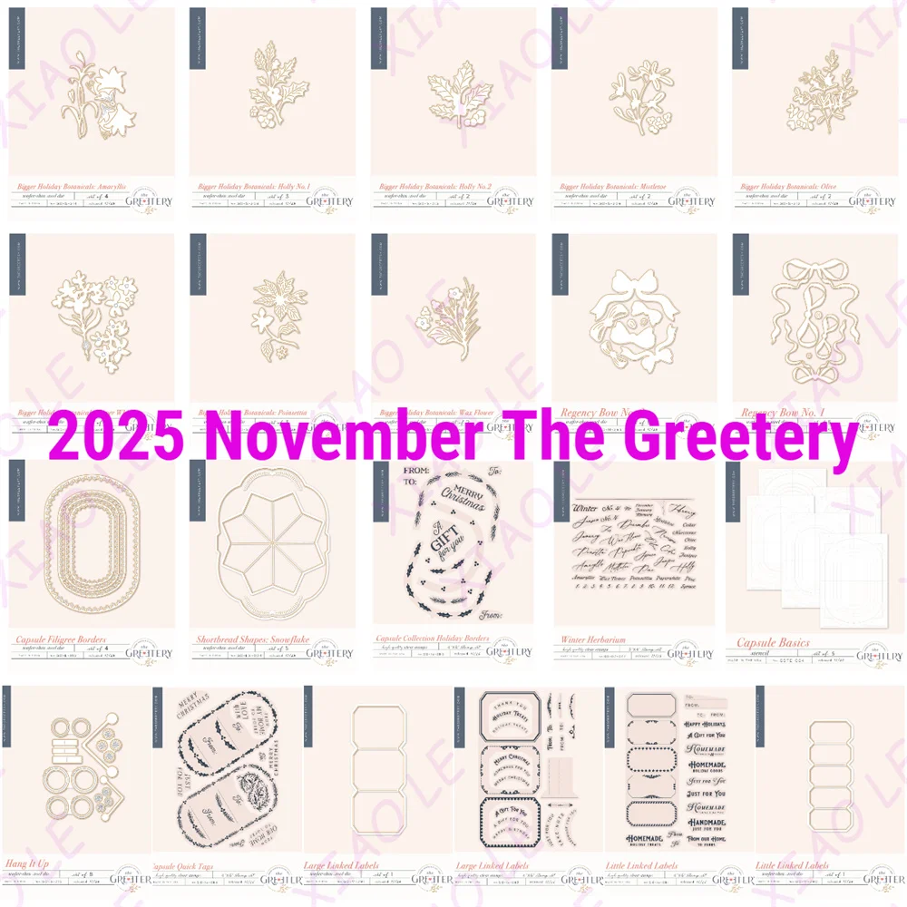 

Collection Holiday Borders Snowflake Metal Cutting Dies Stamps Stencils Scrapbooking Make Photo Album Card Diy Paper Embossing