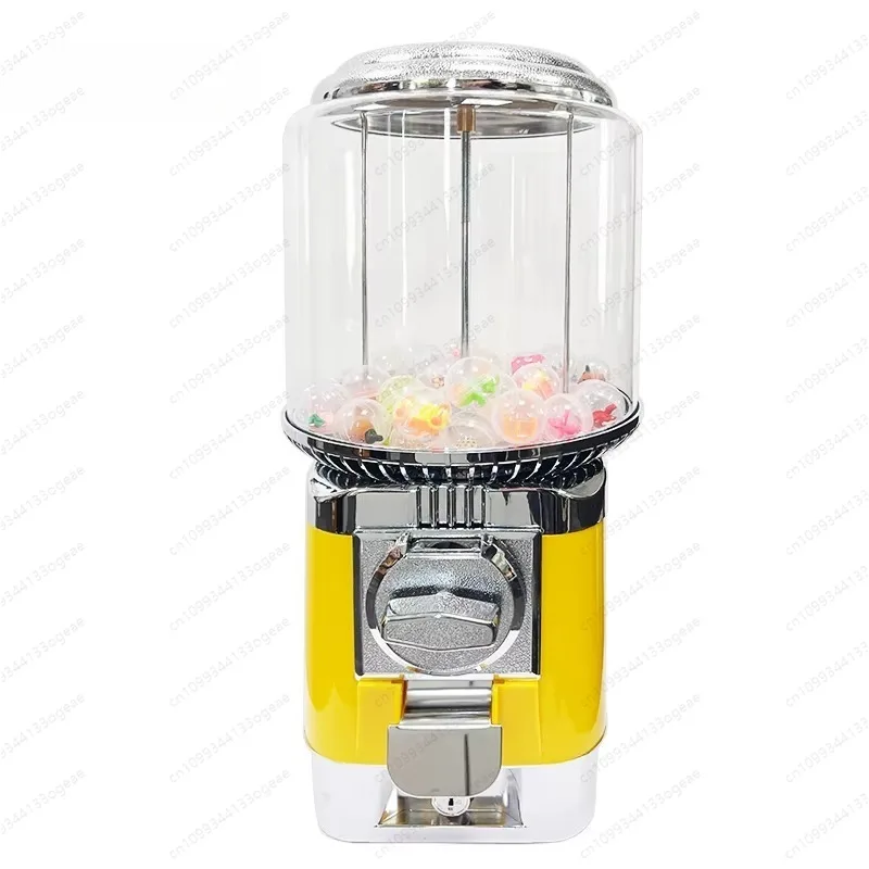 

Желто-зелено-сине-красно-розовый мини-автомат для продажи капсул, монетоприемный гашапон для игрушек и конфет диаметром 25-30 мм