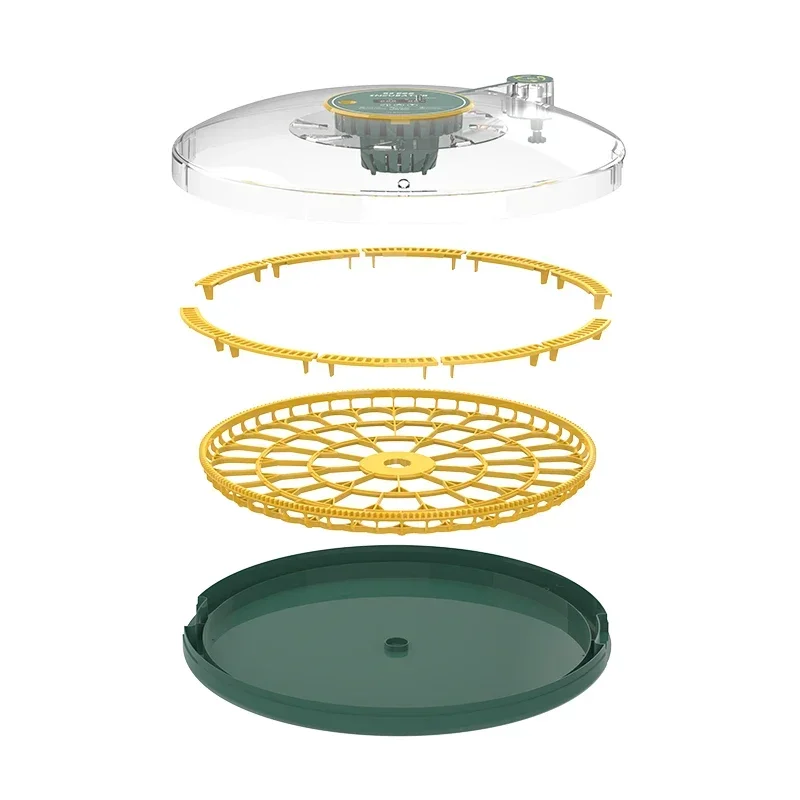 52 สีใหม่ 12V DC Bird Egg Incubator Hatch Egg Incubator