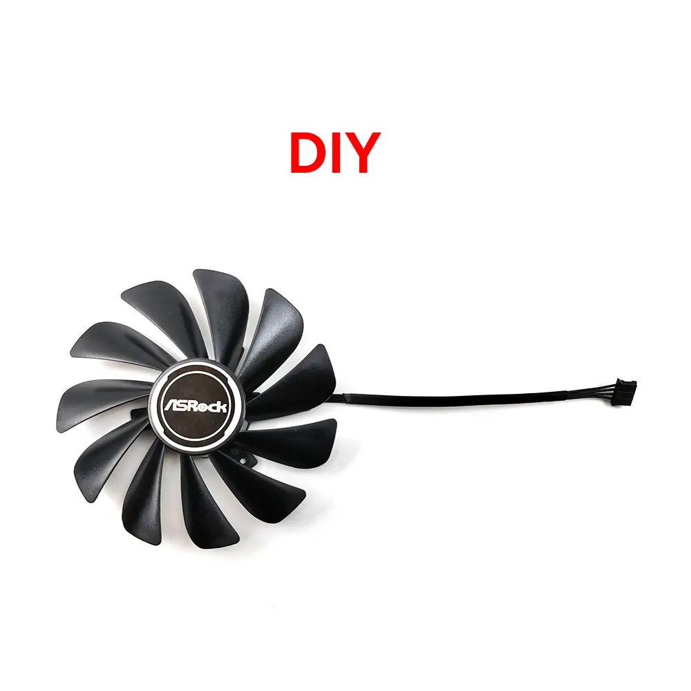 DIY 95mm cf1010u12s dc12v0.5a Lüfter für asrock radeon rx 0,45 xt Heraus forderer itx Grafikkarten lüfter GPU-Lüfter