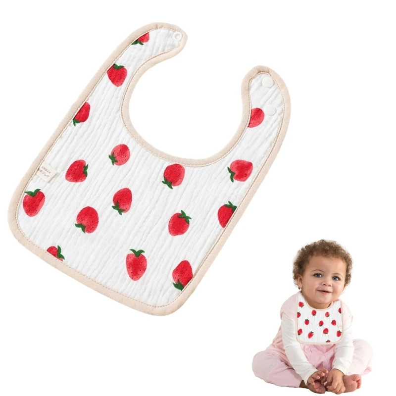 Reliable Newborn Bibs Absorbent & Easy to Clean Newborn Bibs Cotton Bibs