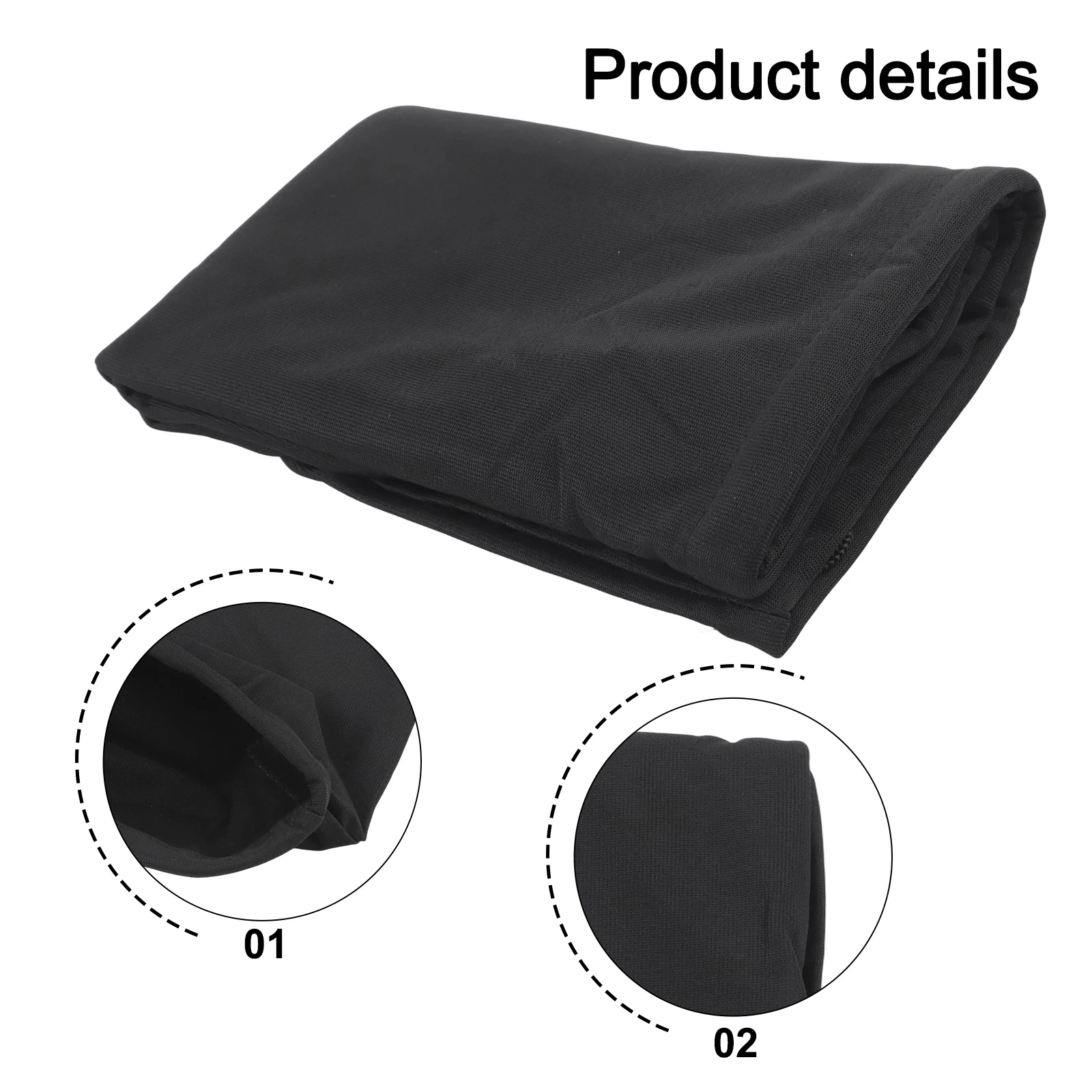 47x42cm Black Oxford Fabric Helmet Carry Bag With Drawstring Dust Storage Sack For Motorbike Bicycle Riding Safety Gear
