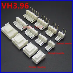 10PCS VH 3.96mm 2P 3P 4P 5P 6P 7P 8Pin Male Plug   Female Housing   Terminals VH3.96 Connector