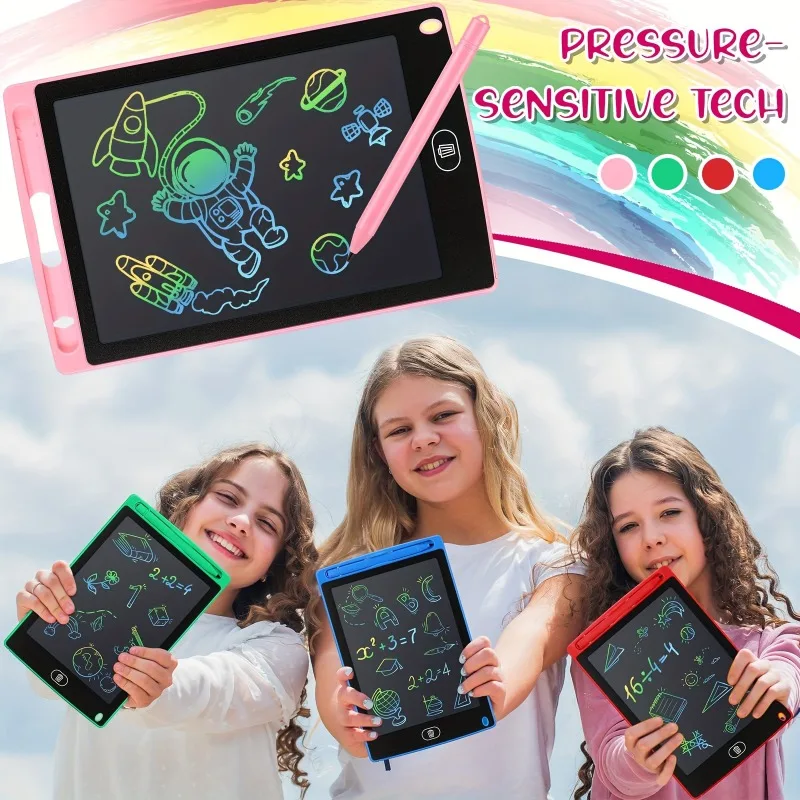 1pcs LCD Writing Board , 8.5 Inches Doodle Board Reusable Board Screen Drawing Pad Erasable Painting Pads Educational Toy