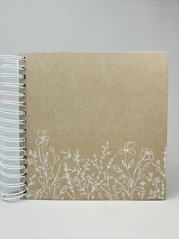 artistic-brown-kraft-paper-spiral-80-pages-square-blank-diy-album-book-creative-gift-festival-supplies