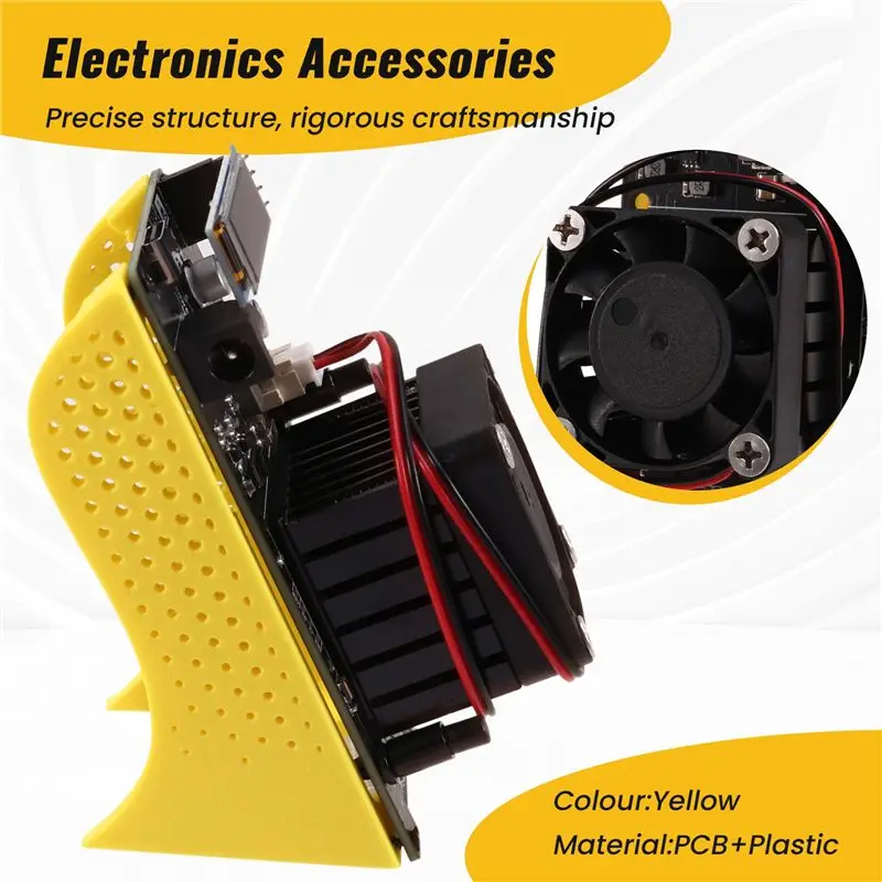 QWE-For BM1397 Miner 200Gh/S Stand-Alone Bitdsk Bitcoin ASIC BTC Miner Solo Miner Low Power Miner UK PLUG