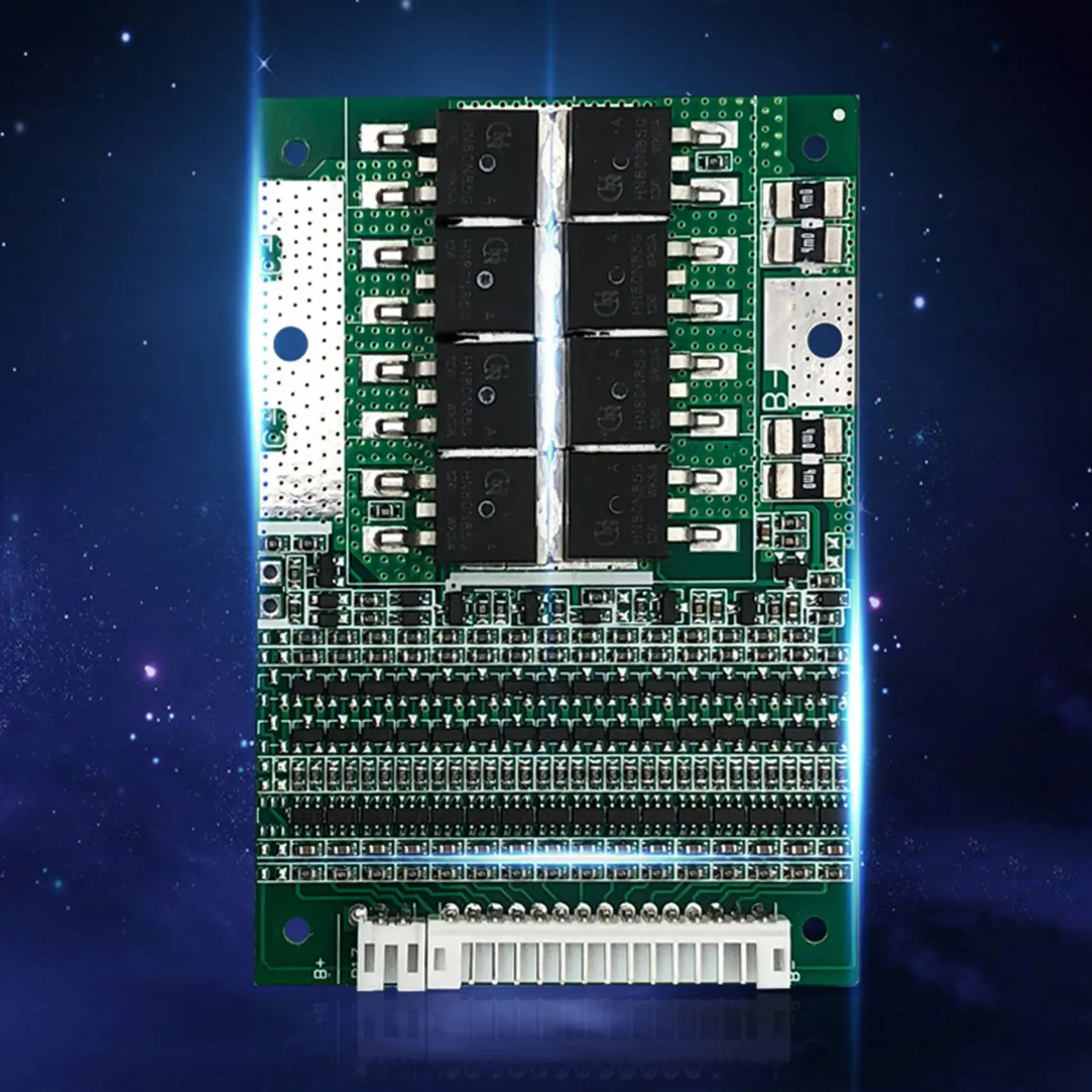 AT-16S 30A 48V LiFePo4 Battery Protection Board BMS with Balance for E-Bike EScooter Electric Vehicle