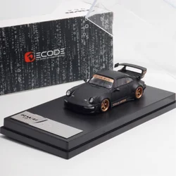 Diecast Original 1:64 Scale Porsche 911 930 993 RWB MC Simulation Alloy Car Model Static Display Collectible Toy Gift souvenir