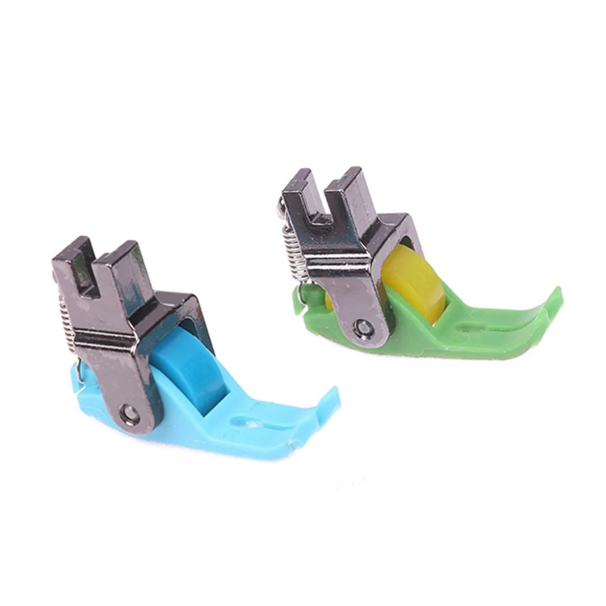 Universal Industrial Sewing Machine Leather Roller Wheel Presser Foot of Flat Car Thick Fabric Clothing Presser Feet C