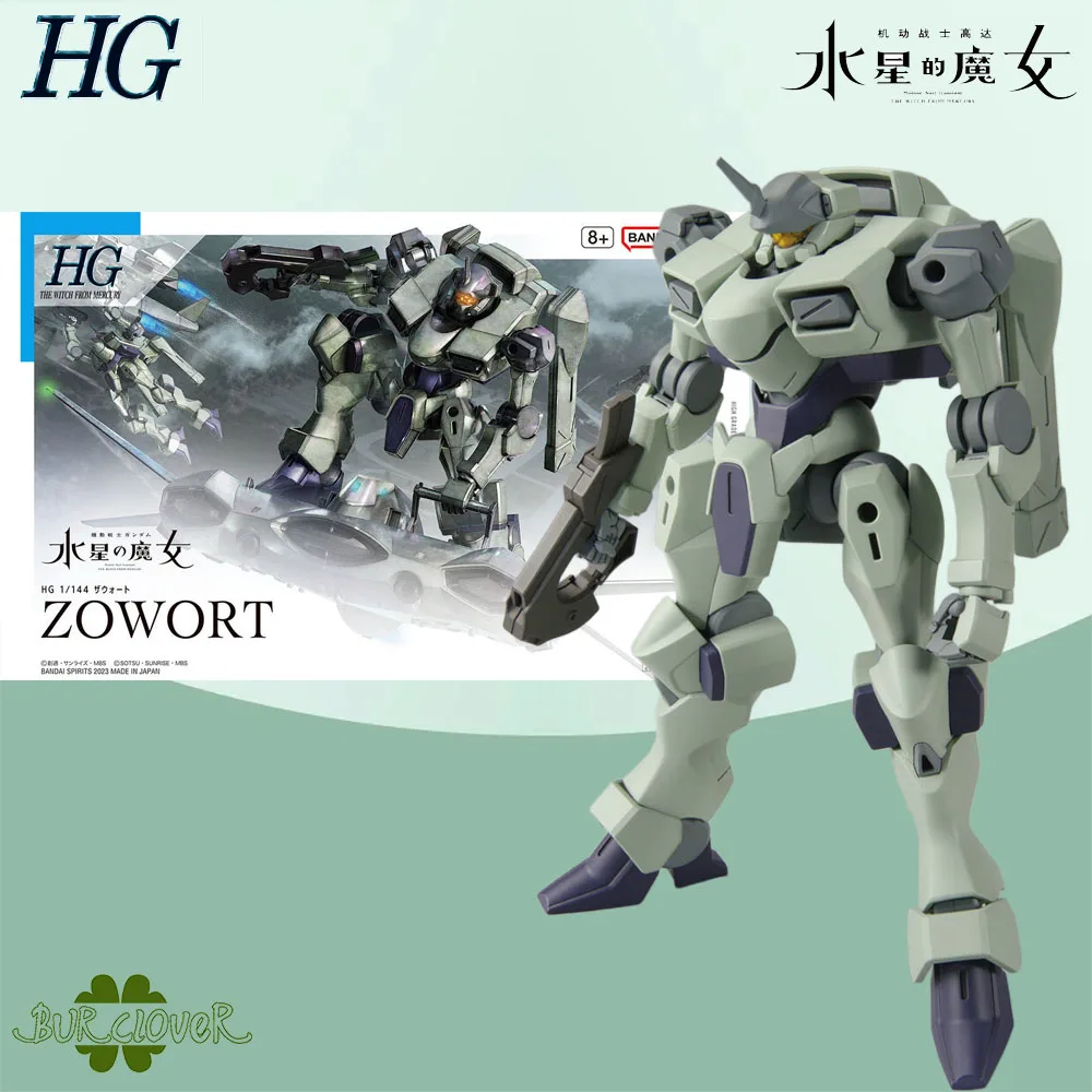 

Bandai Original MODEL KIT GUNDAM HG 1/144 THE WITCH FROM MERCURY ZOWORT Anime Action Figure Assembly Model Toys