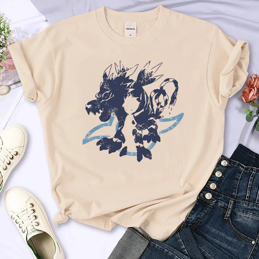 

Digimon tshirt women harajuku t shirt female streetwear clothes