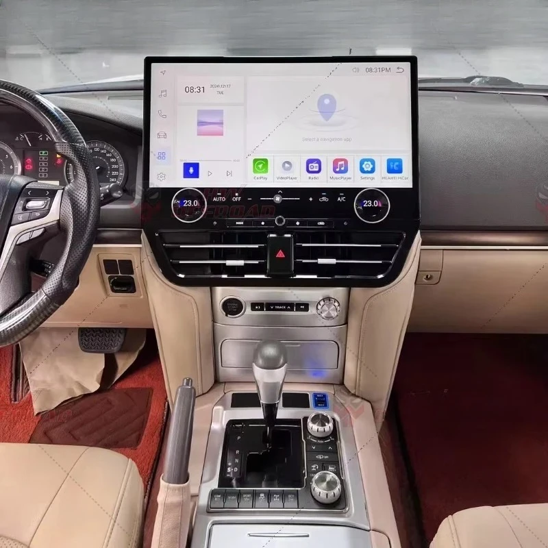 

19.8-inch for Tesla multimedia player for Toyota Land Cruiser LC200 2008-2015 Android Carplay 4G 360 car radio navigation