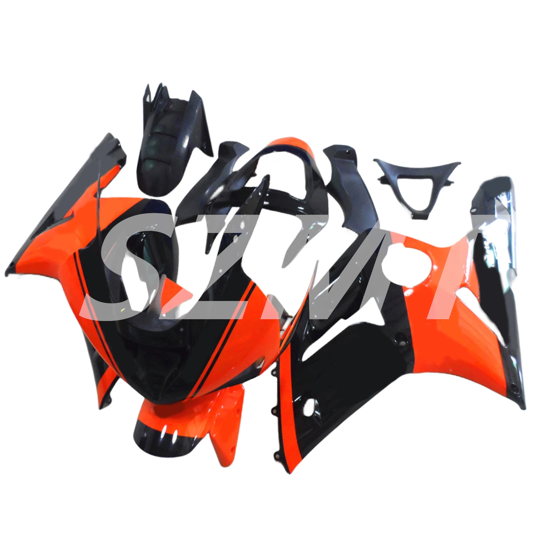 

New ABS Plastic Shell Motorcycle Fairing Kit Fit For KAWASAKI Ninja ZX6R 636 ZX-6R 2003 2004 03 04 Custom Full Fairings Bodywork