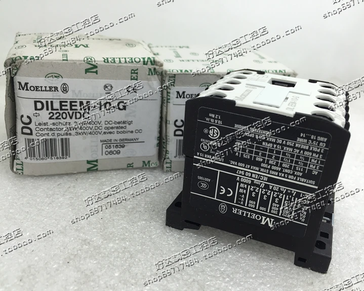 DIL EEM-10-G DIL EEM-01-G Imported Jinzhong Mueller Contactor Spot genuine brand new