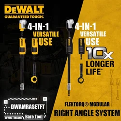 DEWALT DWAMRASET MAX FIT Modular Right Angle System DWAMRASETFT FLEXTORQ Modular Right Angle System Power Tool Accessories