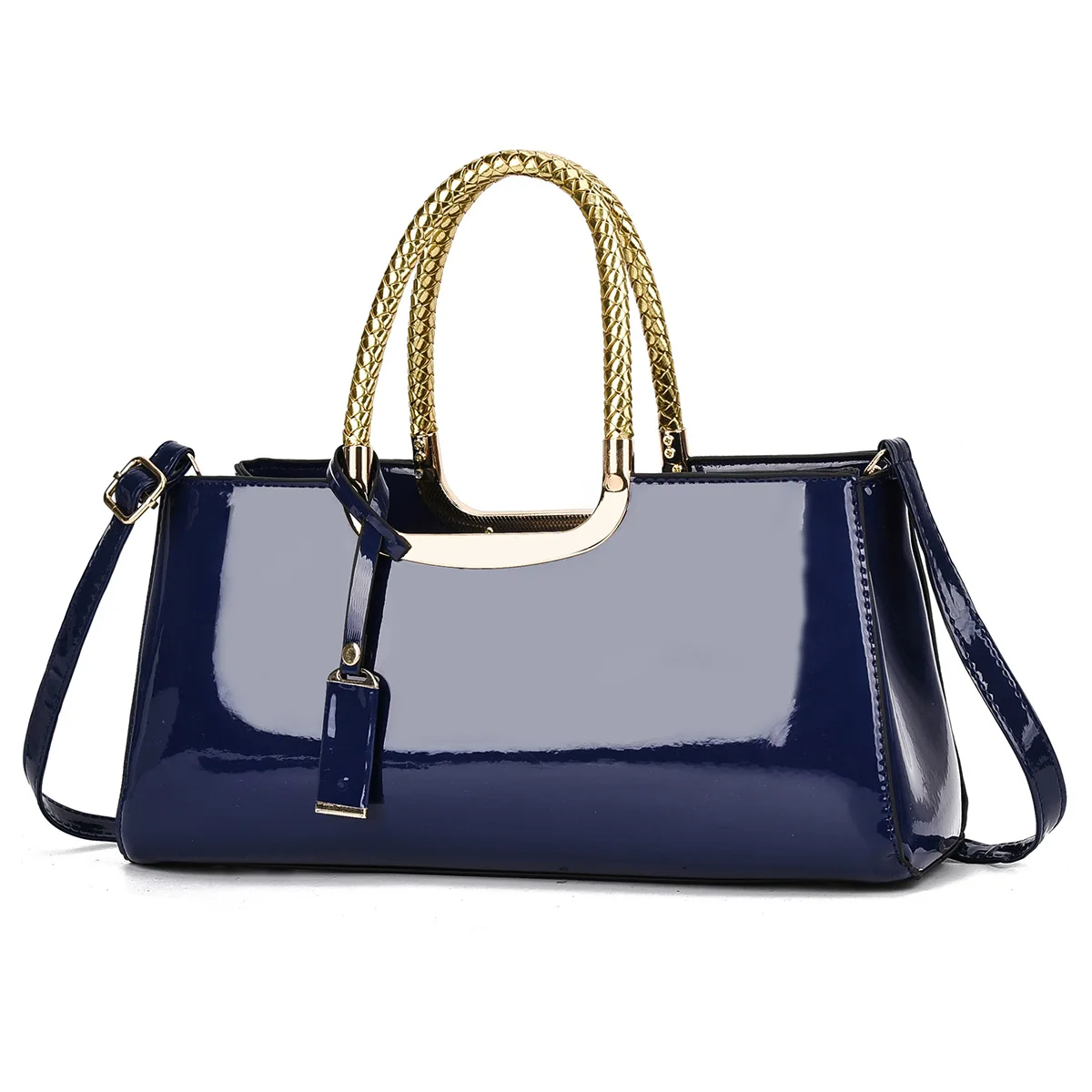 

Elegant Ladies Crossbody Bag Fashionable Handbag Soft Square Shape Daily Use Zipper Closure Single Strap PU Material