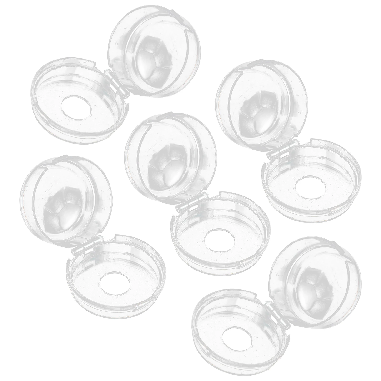 

5 Pcs Knob Covers Gas Protector Child Universal Clear Stove Knob Covers Oven Proof Baby Home Kitchen Accessories
