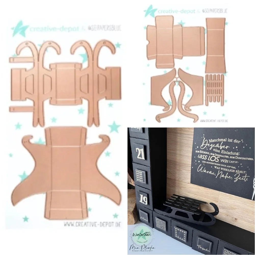 

Metal Cutting Dies New Arrival 2025 DIY sled Molds Scrapbooking Paper Making Die Cuts Crafts Template Handmade Decoration