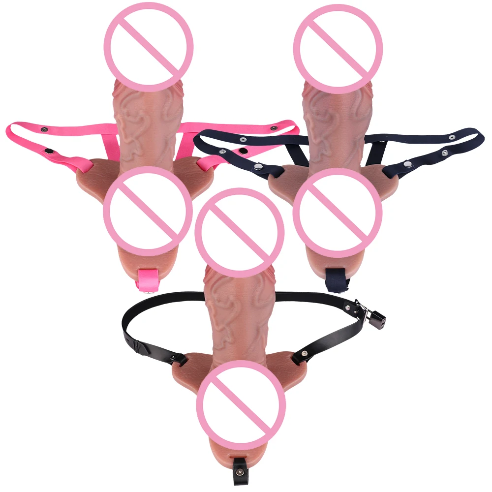 SHAZ Thick Silicone Penis Sleeve, Realistic Glans Enhancement Design Extension Cover, Reusable Girth Booster Accessory for Men