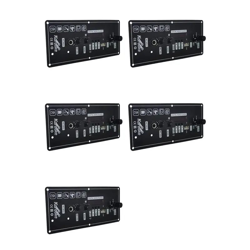 B29C-5X Bluetooth Audio 15W Amplifier Board With FM BT Audio Portable Speaker 5V Karaoke Power Amplifier Board MP3 Amplifier