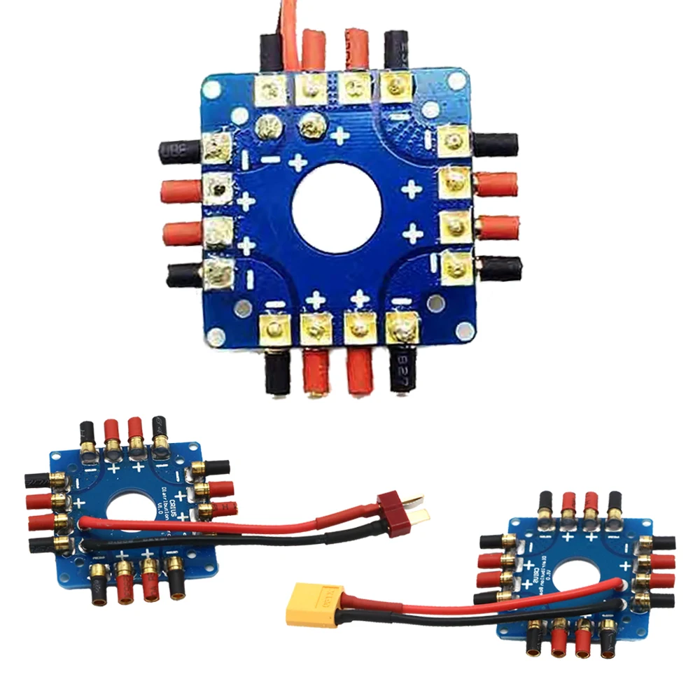 Étanche ESC Distribution Conseil T / XT60 Plug & 3.5mm Banane Bullet Soudé Conseil Pour FPV RC Quadcopter Jouet Pièces