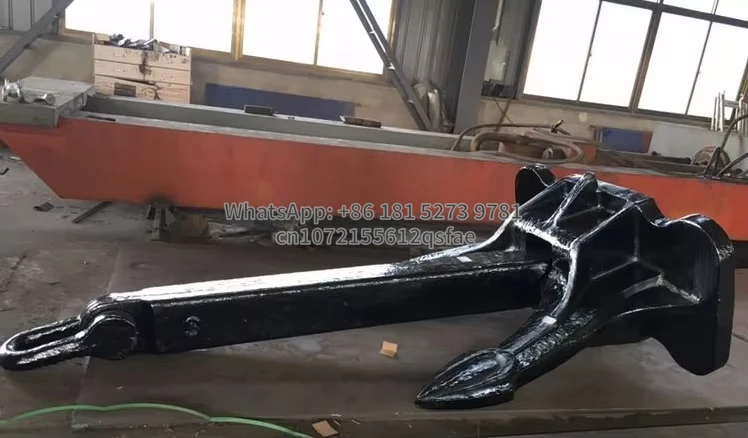 Factory Prices Vessel Metal Boat Anchor Carbon Steel Types M Spek Anchor for Sale with CCS BV LR Certificate