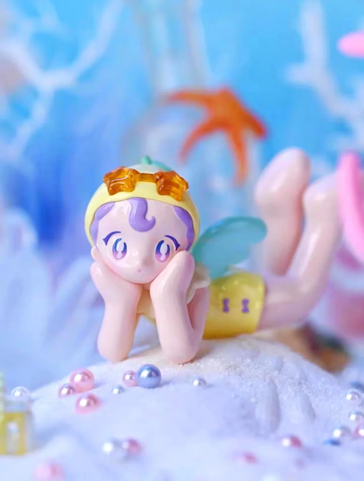 Aamy Sea of Dreams Series صندوق أعمى - دمية كاواي العصرية اللطيفة على شكل وحيد القرن الغامضة المفاجئة القابلة للجمع لهدايا عيد الميلاد