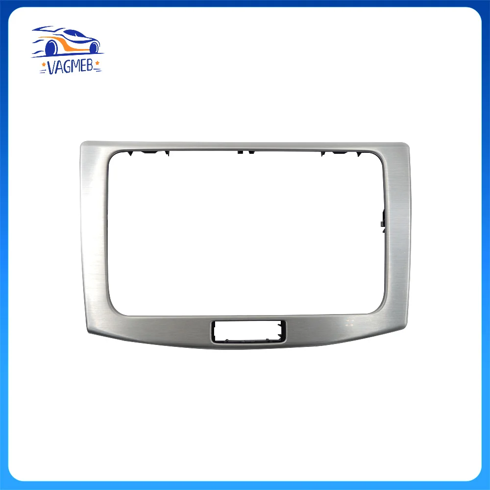 Original Brushed silver For VW PQ35 Passat B7 CC CD MIB screen decorative frame Air conditioning panel frame Car interior panel