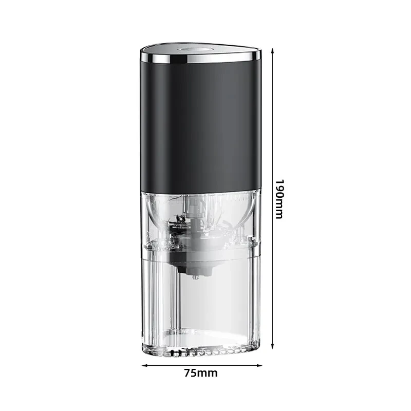 مطحنة قهوة كهربائية محمولة ، مطحنة حبوب منزلية قابلة للإزالة ، شحن TYPEC ، مكتب ومطبخ ، جديدة