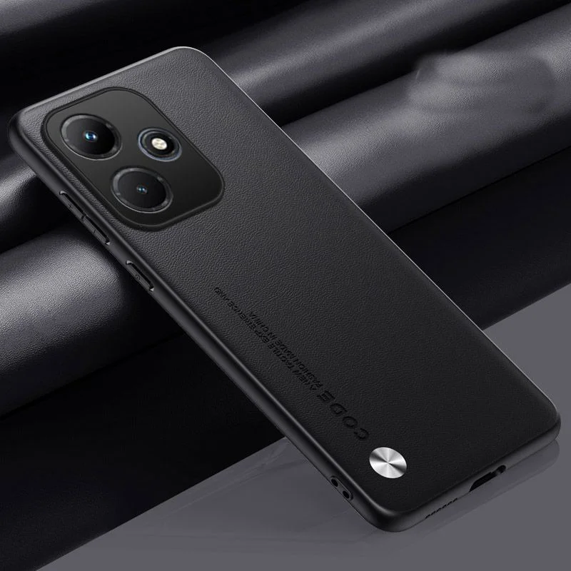 

For Infinix Hot 30i NFC Case Camera Protection Leather Back Cover Case for Infinix Hot 30i 30 i Shockproof Bumper on Hot30i