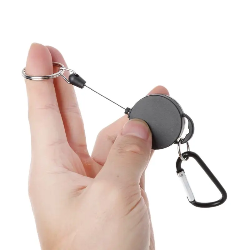 Camping Retractable for Key Chain, Sport Retractable Anti-loss for Key Chain, Telescopic for Key Chain