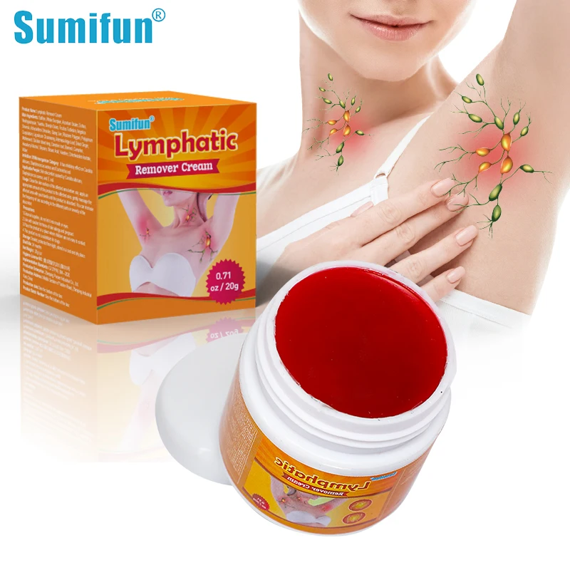 

20g Sumifun Lymphatic Drainage Cream Cleansing Lymph Nodes Ointment Armpit Swelling Breast Lympatic Detox Neck Chinese Medicine