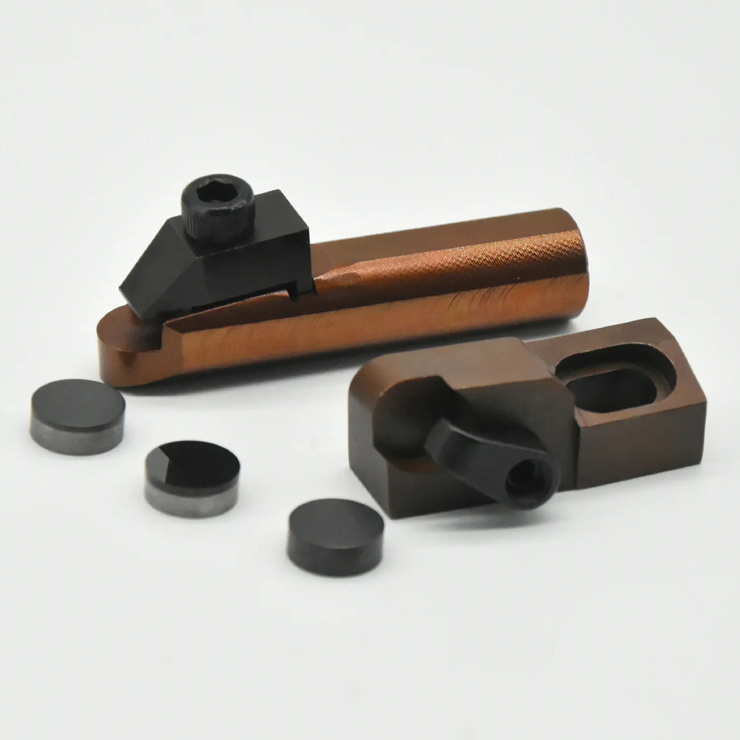 

Threaded Plate Cylinder Head Milling Cutter RNGN0904 PCD Turning Plates 3/8 Insert CRDNN Tools Holder CBN PCBN 1203 1204 1/2''