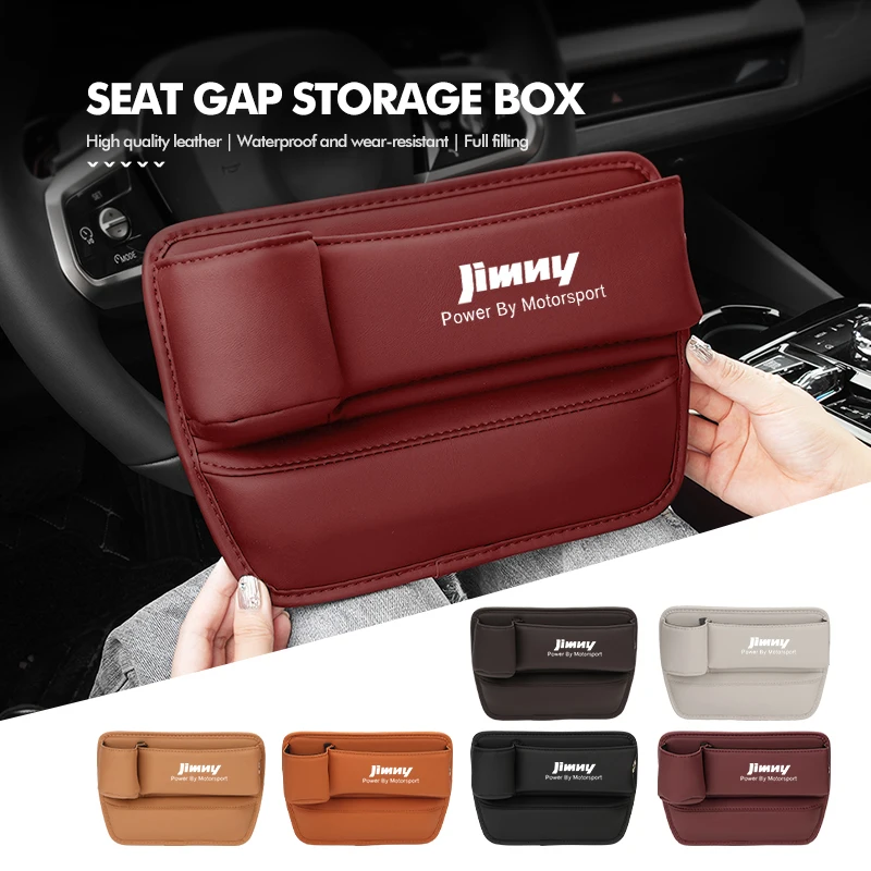 

Car Seat Srat Filler Wallet Phone Gap Slit Pocket Storag Box For Suzuki Jimny jb23 jb64 jb43 jb74 jb53 jb32