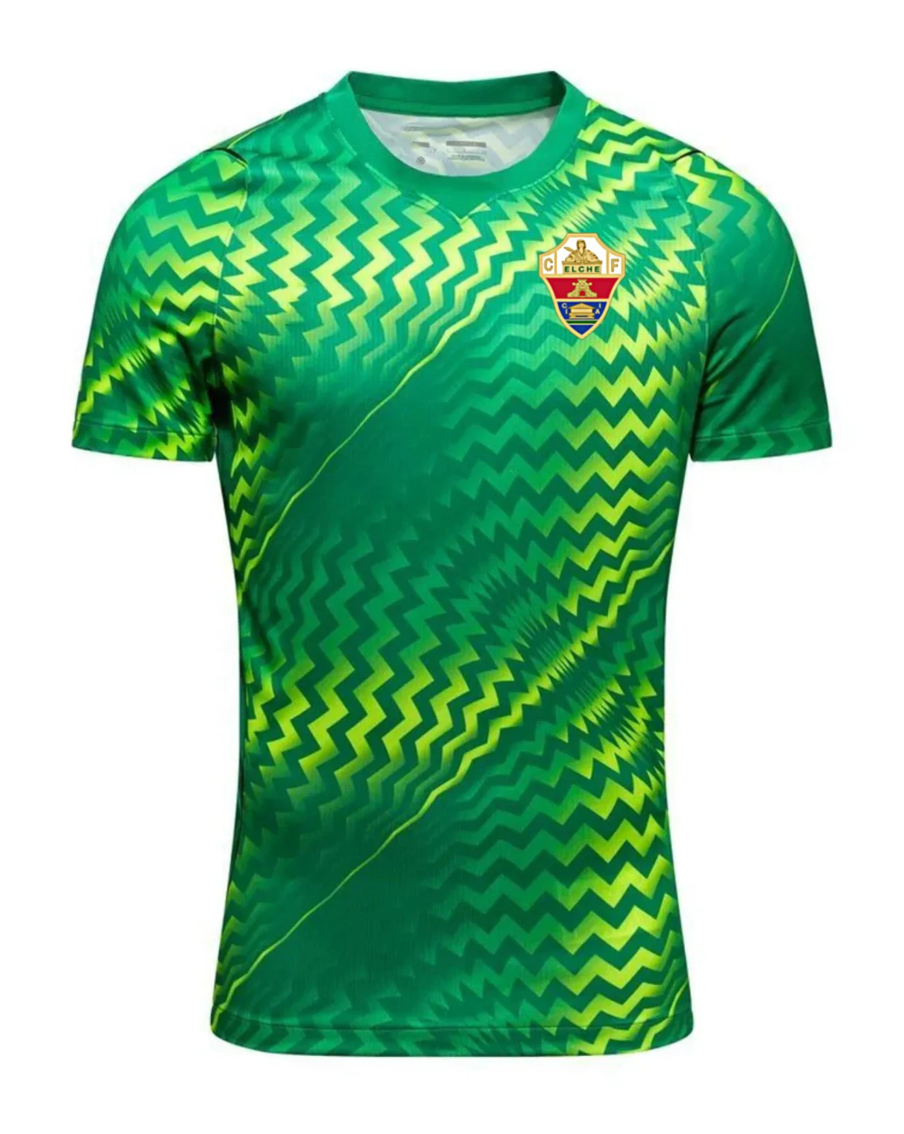 2026/27 Elche CF Trikot, 3D-Druck-Design Schnell Trocknendes Komfortables Atmungsaktives T-Shirt, Unisex Mesh Fußball-T-Shirt für Männer und Frauen – Detail 4
