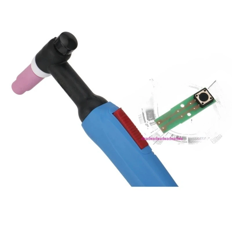 

WP17 WP-17 Сварочный пистолет TIG Аргоновая 4M Вольфрамовая дуговая сварочная горелка с воздушным охлаждением