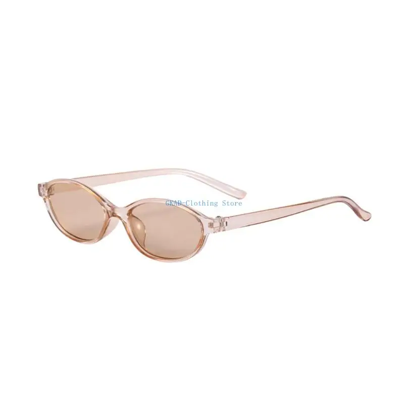 N0PE Stylish Small Frame Oval Sunglasses UV400 Protections Frame Sun Glasses