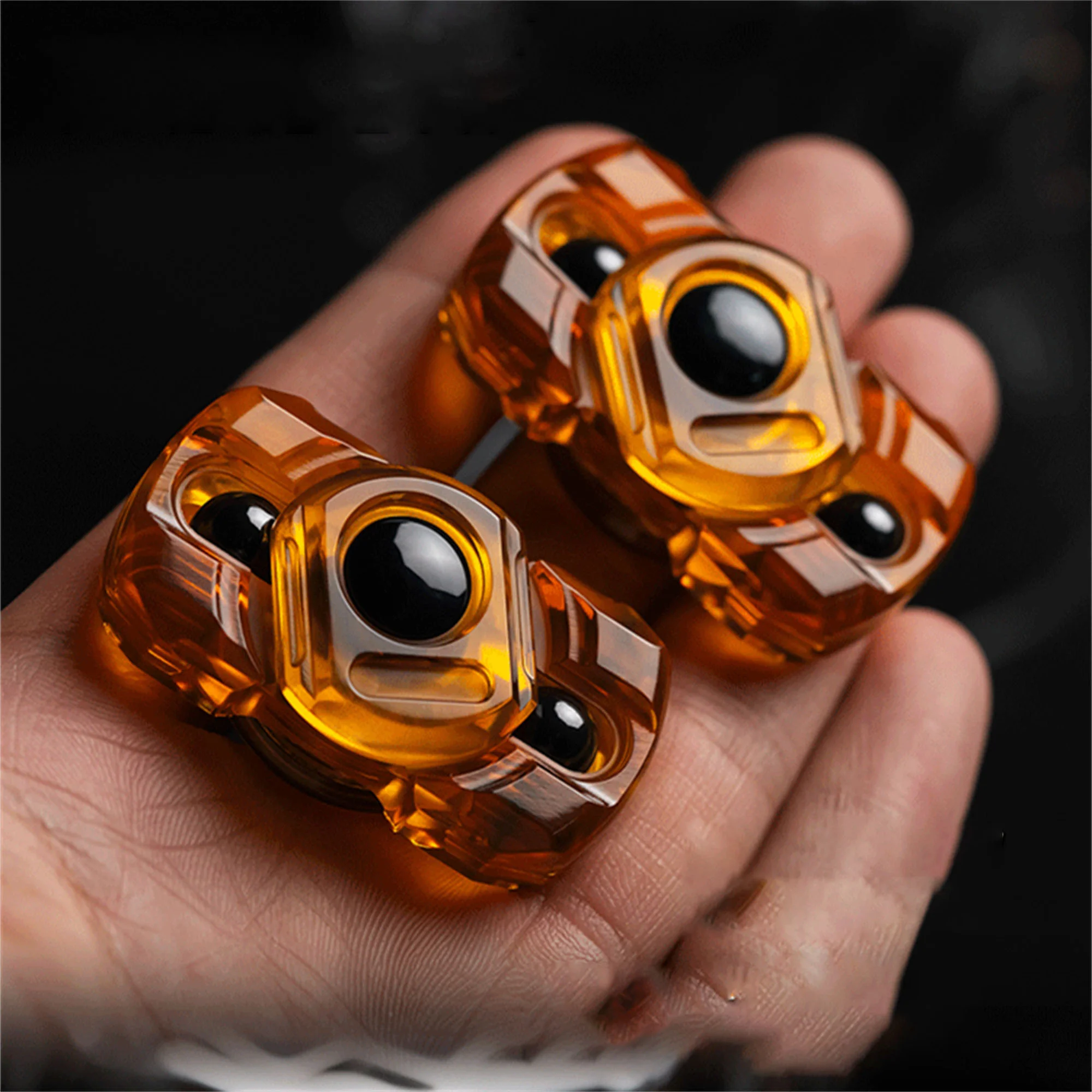 WANWU EDC Fidget Trượt Haptic Đồng Xu Fidget Spinner Kim Loại Đồ Chơi Giải Nén Hiện Vật Ngón Tay Spinner Đồ Chơi