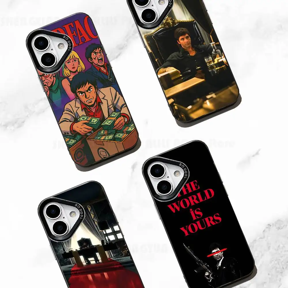 

Scarface Film Phone Case For IPhone 17 16e 16 15 14 13 12 11 Pro Max X XR XS MAX Back Cover