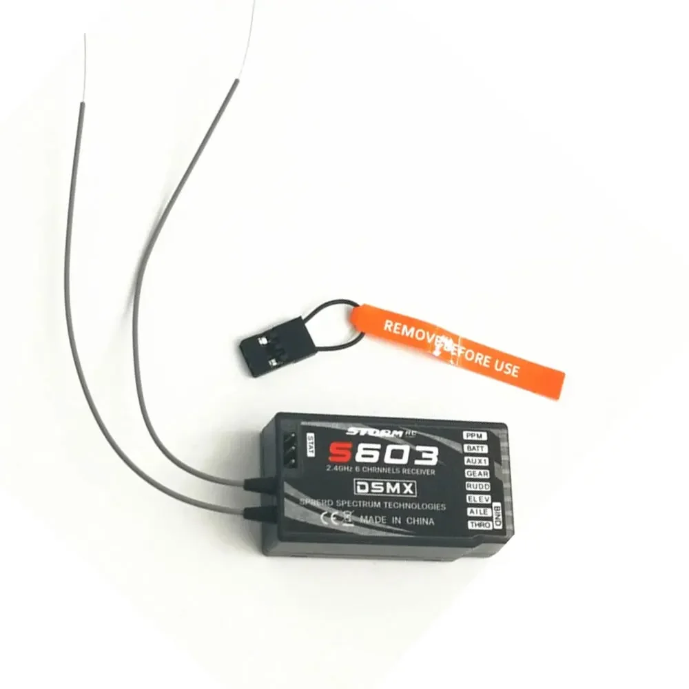 S603 6CH 2.4G Receiver COMPATIBLE WITH DX6i JR DX7 PPM Quadcopter for Helicopters Quardcopters RC Airplane DSMX