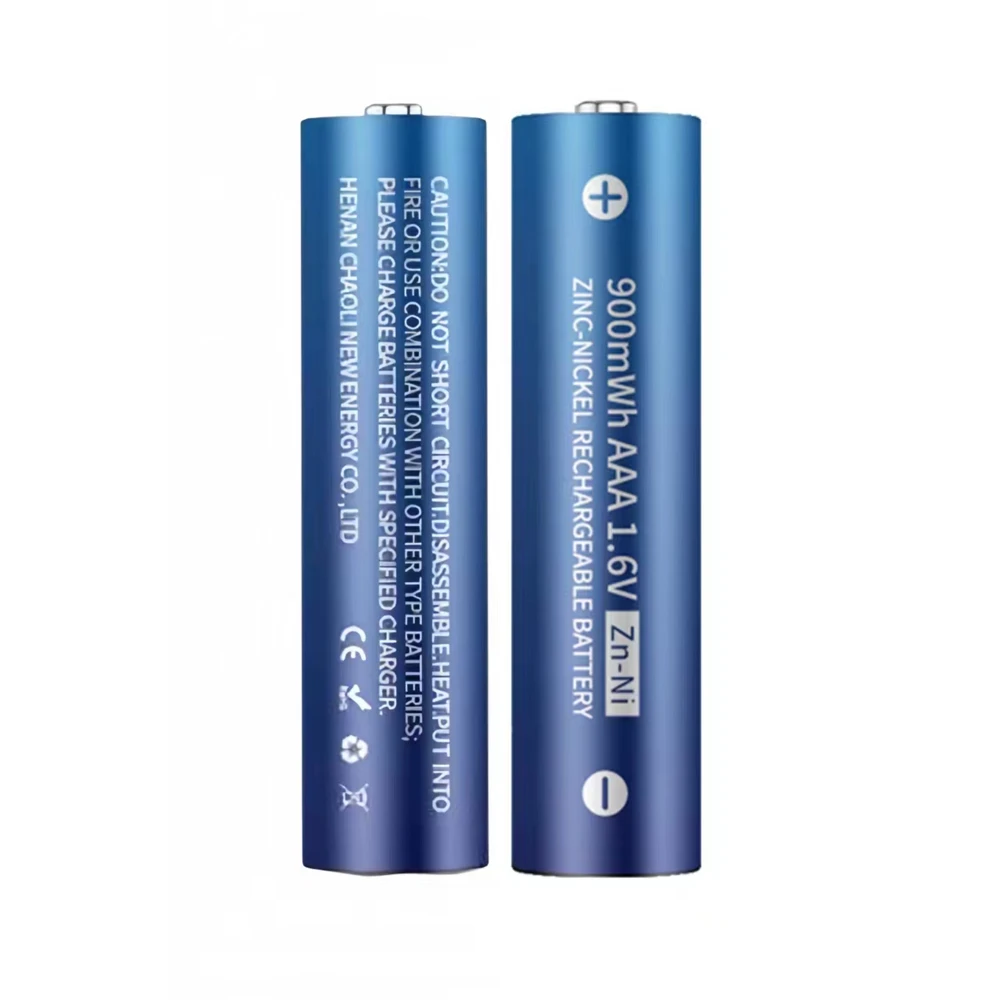 2pcs/lot 1.6V AAA Ni-Zn rechargeable battery 900mWh Ni-Zn battery suitable for gamepad toy battery