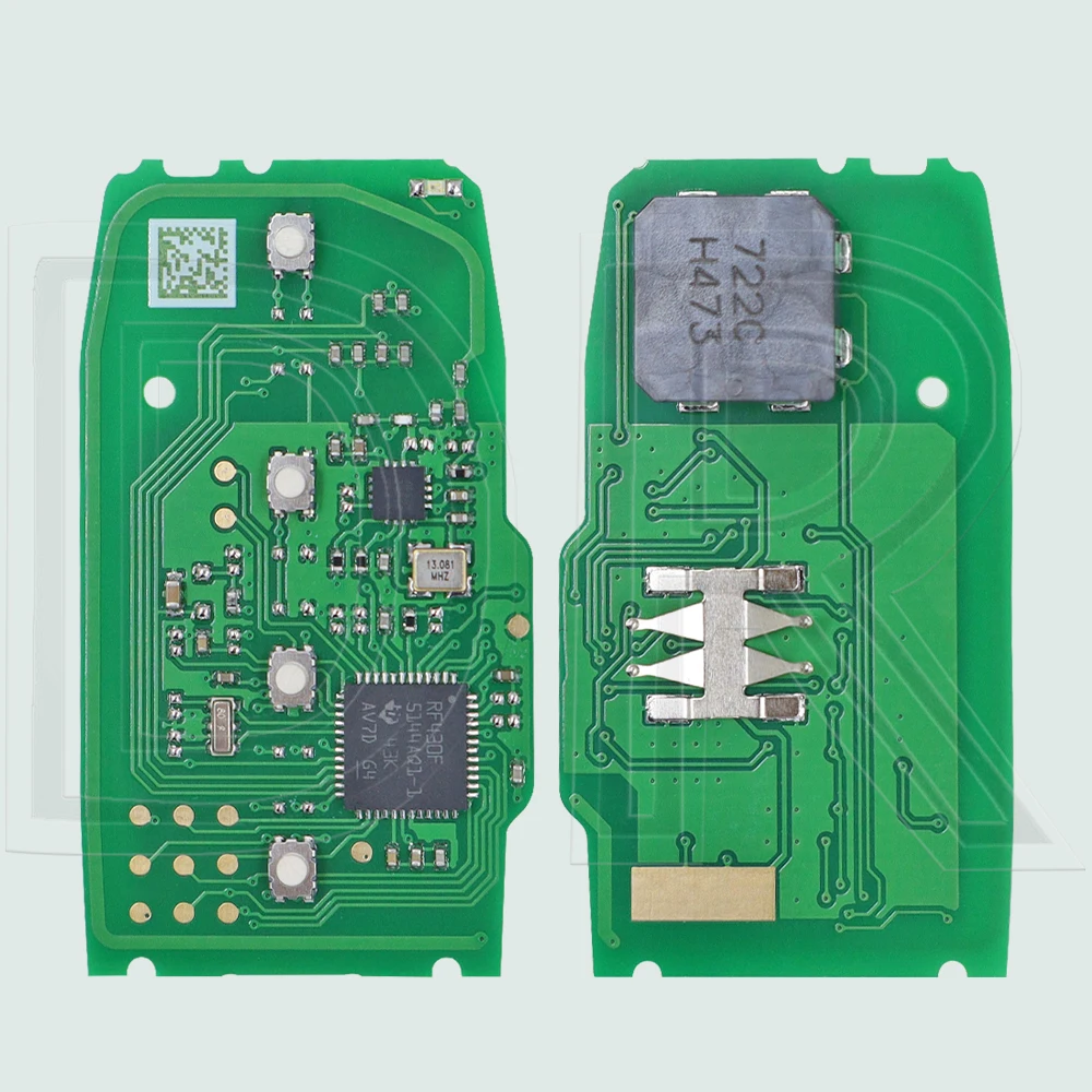 DR 433 MHz CQOFN00100 95440-A7600 8A RF430 Chip Proximity Car Remote Key For Kia Forte 2016 2017 2018
