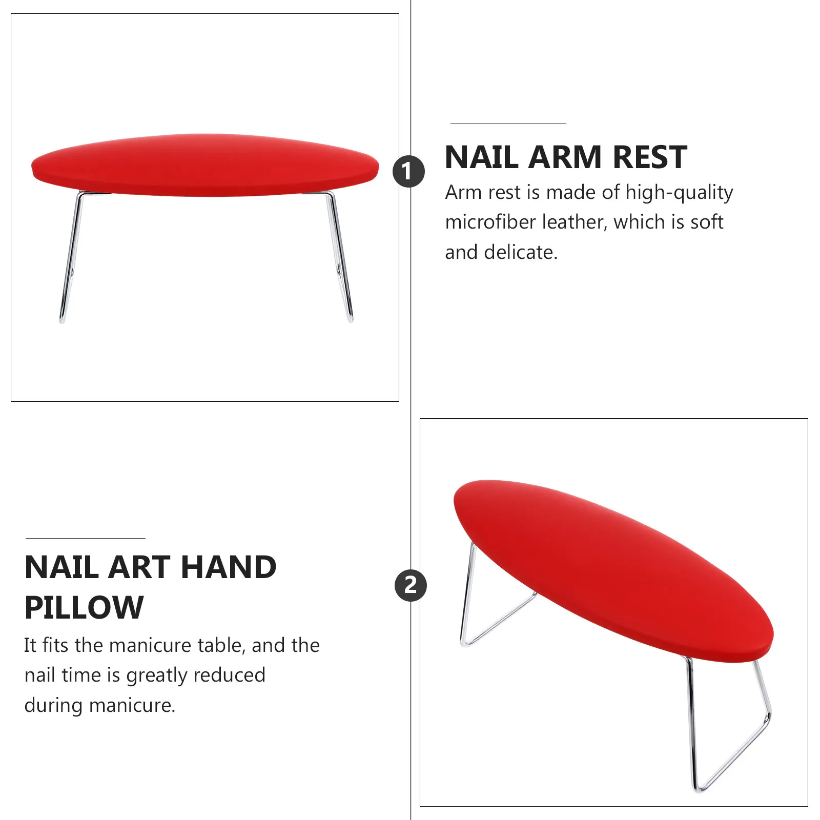 1Pcs Nail Arm Rest Cushion Hand Pillow Soft Microfiber Manicure Tool Comfortable Nail Art Hand Support Bracket 6