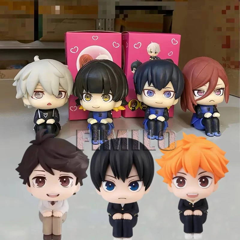 

Anime Model Isagi Yoichi Blue Lock Action Figure 10cm Q Bachira Meguru Chigiri Hyoma Nagi Seishiro Figures Haikyuu Toy PVC Gift