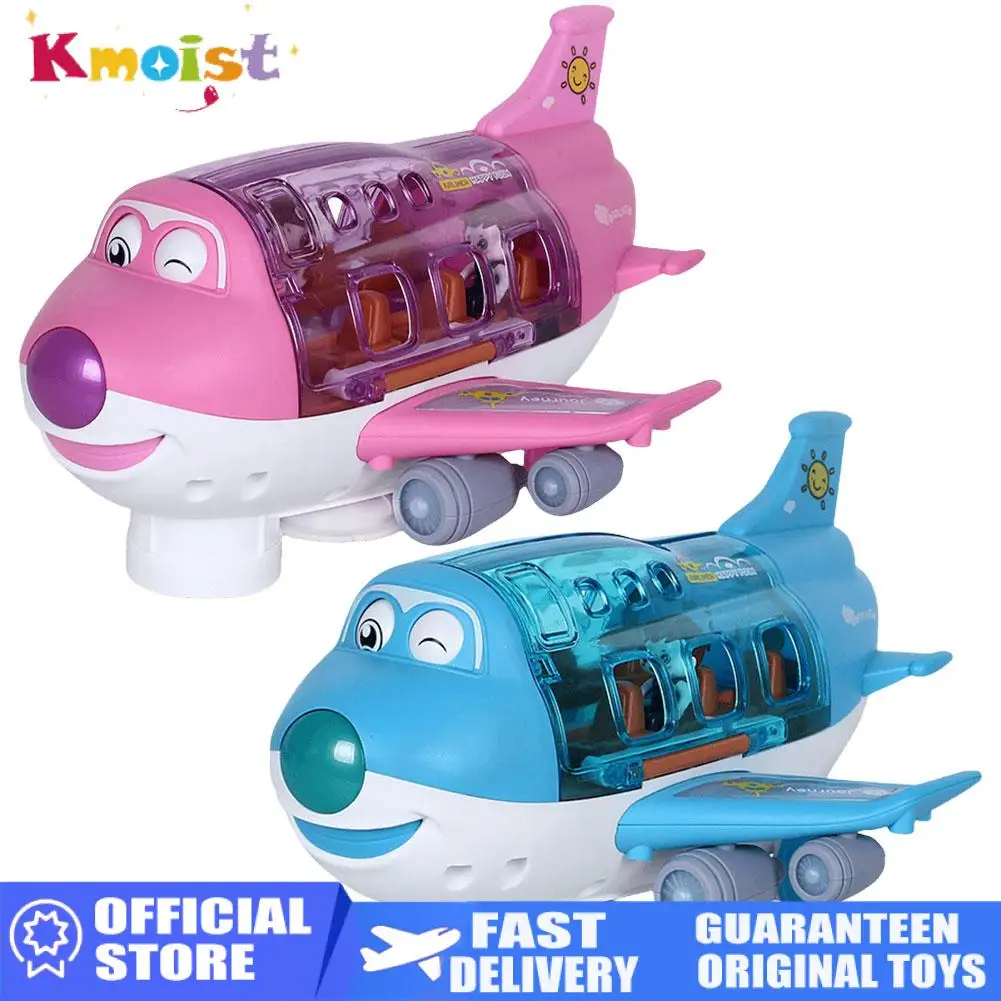 

Kids Toys Electric Plane Aircraft Toys Car Airplane Model Music Simulation Boys Children Traffic Toy Christmas Gifts for Girls