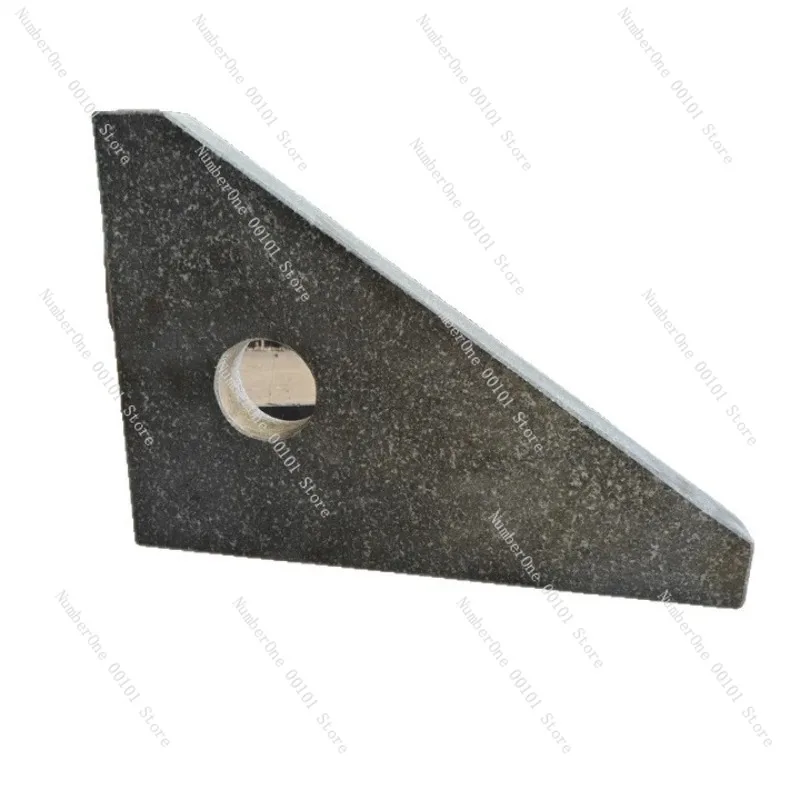 High-precision marble square ruler | 90 ° triangle ruler with vertical angle measuring tool